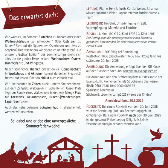 Flyer Sommer Camp Seite 2